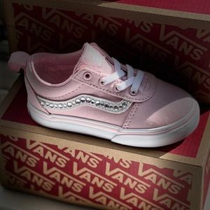 Custom Swarovski Crystal Toddler Vans